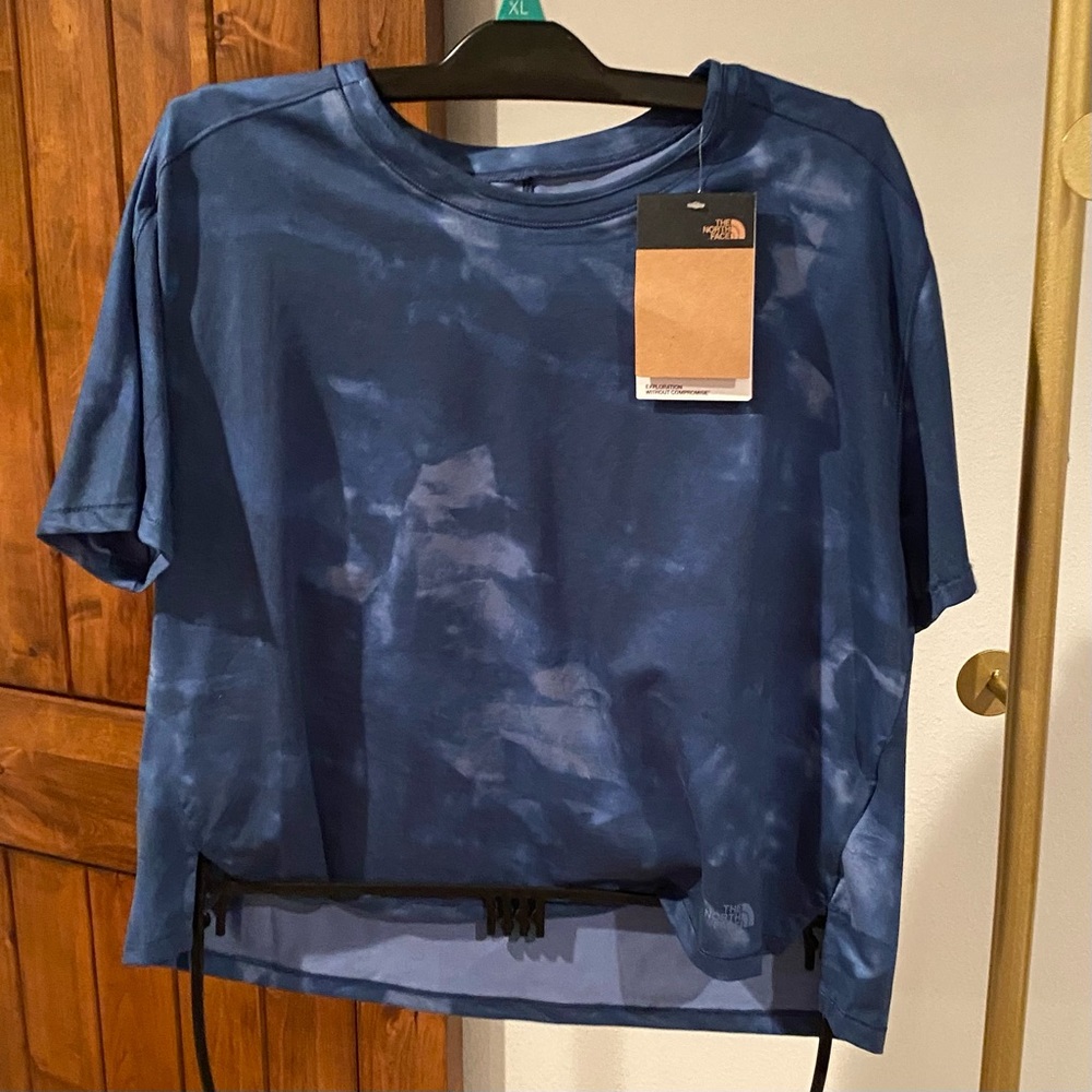 The North Face DawnDream Printed Crop Tee Women’s Large